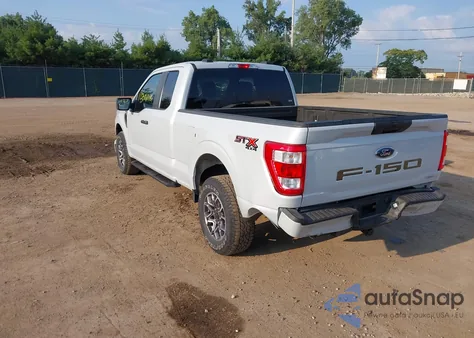 2021 Ford F-150 Xl z USA, uszkodzony, nr VIN 1FTEX1EP4MKD97560